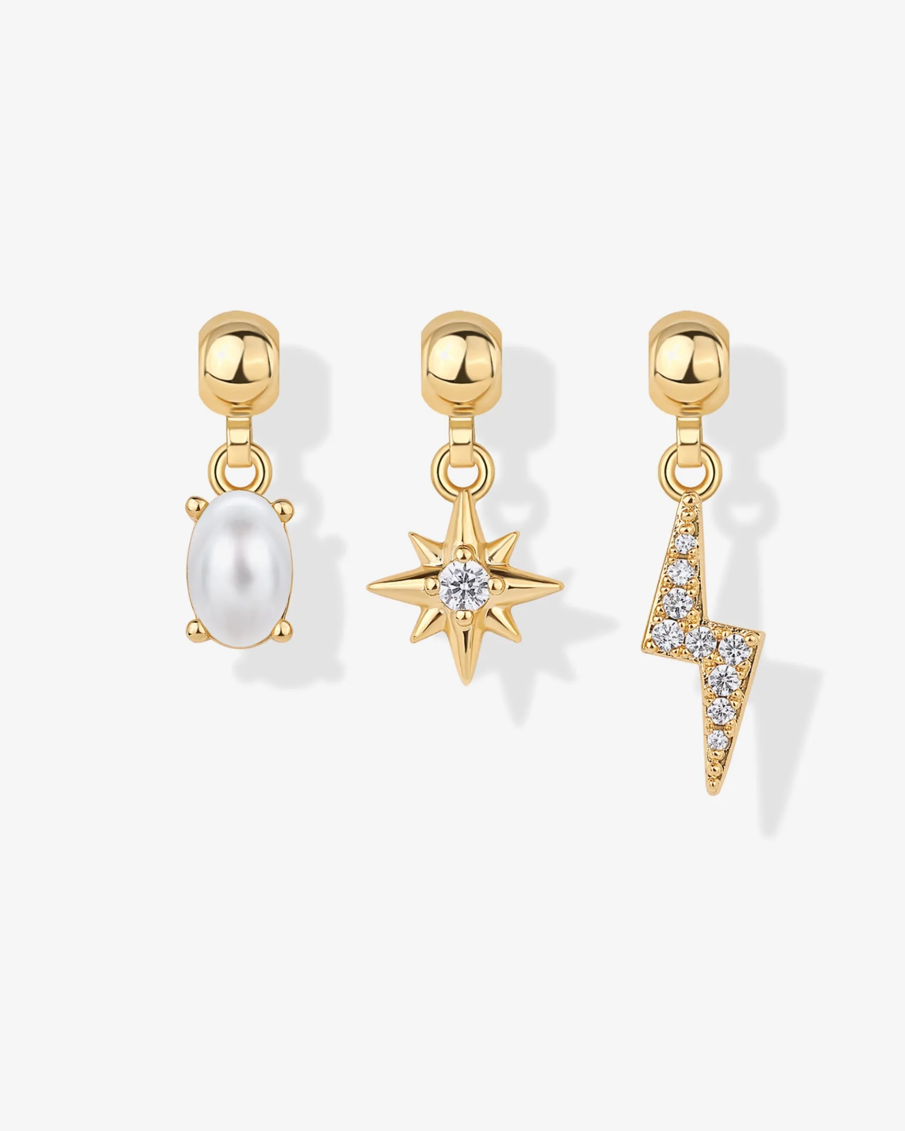 PAVOI Charms|Pearls-Whimsy Celestial Charm Necklace