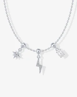 PAVOI Charms|Pearls-Whimsy Celestial Charm Necklace