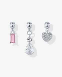 PAVOI Charms|Pendants-Whimsy Heart Charm Necklace