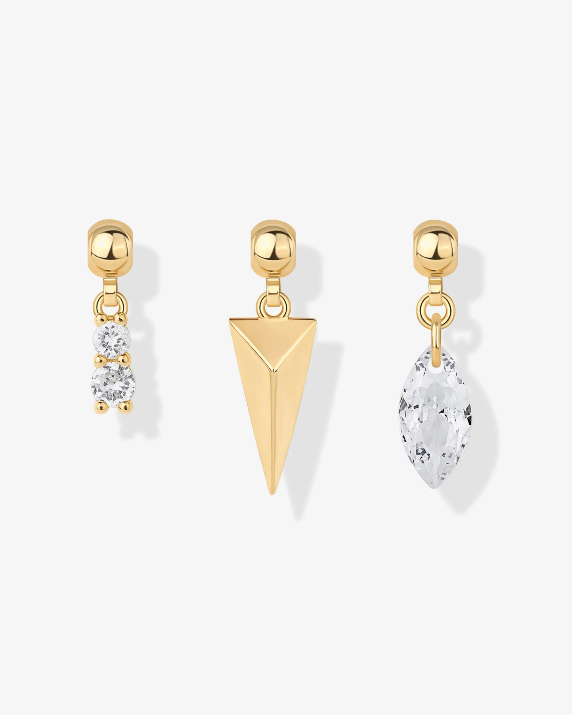 PAVOI Charms|Pendants-Whimsy Spike Charm Necklace