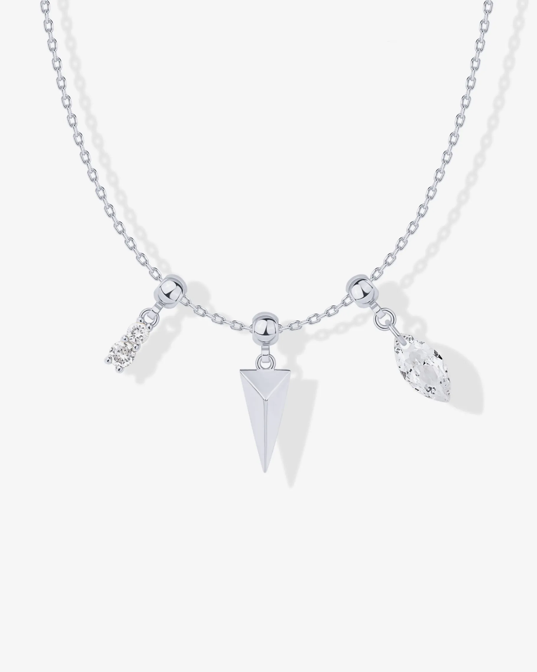 PAVOI Charms|Pendants-Whimsy Spike Charm Necklace