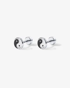 PAVOI Flat Backs|Studs-Yin Yang Screw Back Studs
